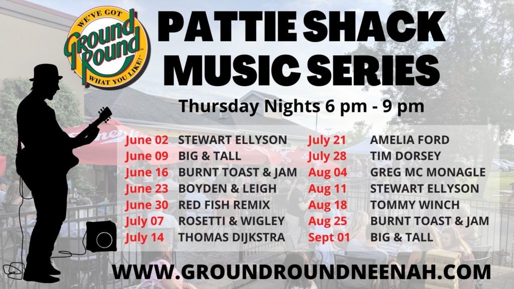 Pattie Shack Music Series @ Ground Round Neenah