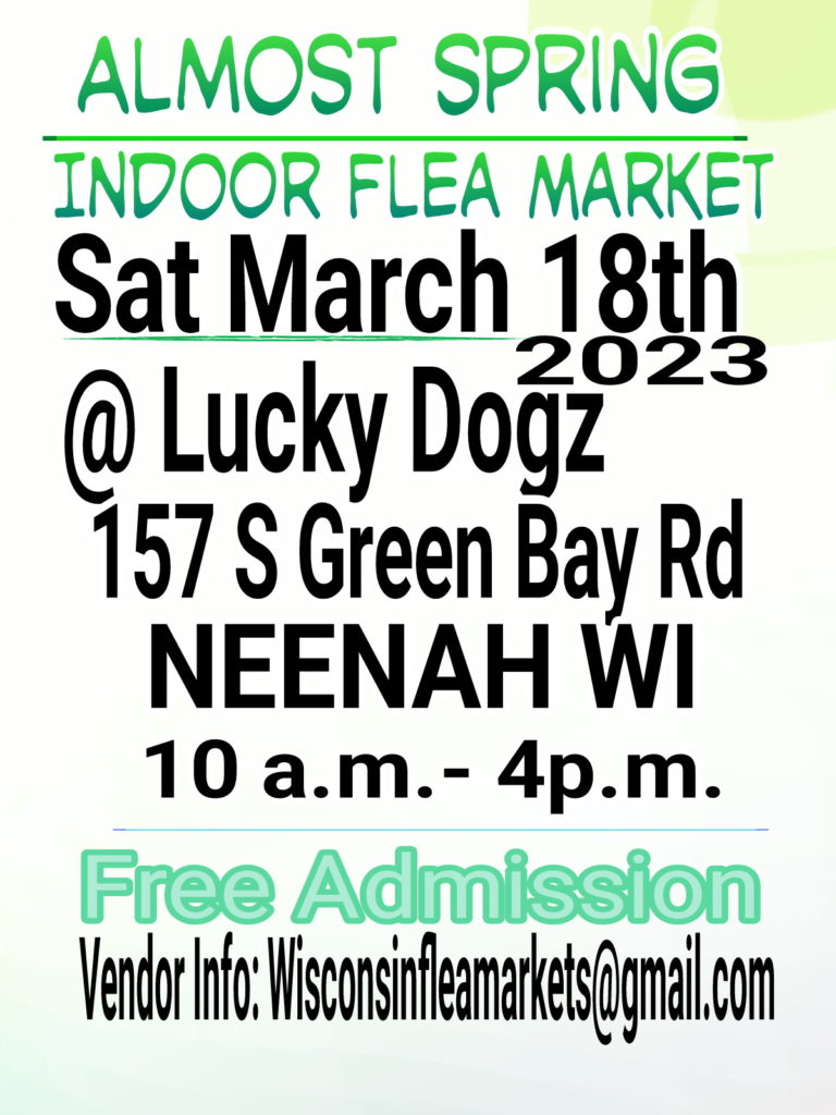 Almost Spring Indoor Flea Market @ Lucky Dogz